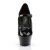 Pleaser Sandalia de Tacón KISS-280 Negro Charol EU-37 / US-7