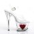 Pleaser Sandalia de Tacón MOON-708HRS Transparente EU-37 / US-7