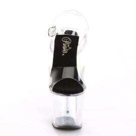 Pleaser Sandalia de Tacón RADIANT-708 Negro...