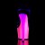 Pleaser Sandalia de Tacón RAINBOW-309UV Negro Charol Multicolor-Neón EU-37 / US-7