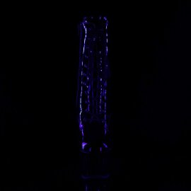 Pleaser Botín SKY-1020TT Negro Rosa Claro Neón EU-37 / US-7