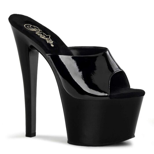 Pleaser Zapato Abierto SKY-301 Negro Charol EU-35 / US-5