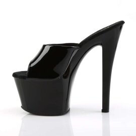 Pleaser Zapato Abierto SKY-301 Negro Charol EU-35 / US-5