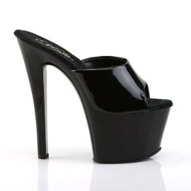 Pleaser Zapato Abierto SKY-301 Negro Charol EU-35 / US-5