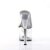 Pleaser Zapato Abierto SKY-301 Plata Transparente EU-35 / US-5