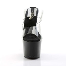 Pleaser Zapato Abierto SKY-302 Negro Transparente EU-35 /...