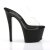 Pleaser Zapato Abierto SKY-302 Negro Transparente EU-37 / US-7
