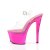 Pleaser Sandalia de Tacón SKY-308 Transparente Rosa Metalizado EU-35 / US-5
