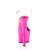 Pleaser Sandalia de Tacón SKY-308 Transparente Rosa Metalizado EU-35 / US-5