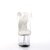 Pleaser Sandalia de Tacón SKY-308 Plata Transparente EU-40 / US-10