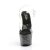 Pleaser Sandalia de Tacón SKY-308MG Negro Transparente EU-37 / US-7