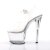 Pleaser Sandalia de Tacón SKY-308VL Plata Transparente EU-42 / US-12