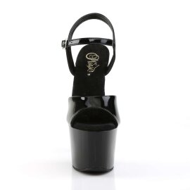Pleaser Sandalia de Tacón SKY-309 Negro EU-37 / US-7
