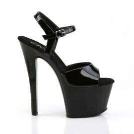 Pleaser Sandalia de Tacón SKY-309 Negro EU-37 / US-7