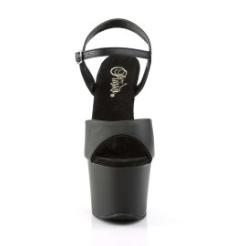 Pleaser Sandalia de Tacón SKY-309 Negro Charol EU-37 / US-7