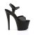 Pleaser Sandalia de Tacón SKY-309 Negro Charol EU-37 / US-7