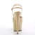 Pleaser Sandalia de Tacón SKY-309 Crema Charol EU-37 / US-7