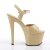 Pleaser Sandalia de Tacón SKY-309 Crema Charol EU-37 / US-7