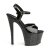 Pleaser Sandalia de Tacón SKY-309MG Negro EU-37 / US-7