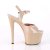 Pleaser Sandalia de Tacón SKY-309TT Nude Oro Rosado Claro Metalizado EU-37 / US-7