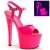 Pleaser Sandalia de Tacón SKY-309UV Rosa Claro Neón EU-36 / US-6