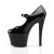 Pleaser Sandalia de Tacón SKY-387 Negro Charol EU-37 / US-7