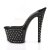Pleaser Zapato Abierto STARDUST-702 Negro Transparente EU-35 / US-5