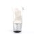 Pleaser Sandalia de Tacón STARDUST-708T Plata Transparente Metalizado EU-37 / US-7