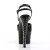 Pleaser Sandalia de Tacón STARDUST-709 Negro CharolEU-41 / US-11