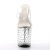 Pleaser Zapato Abierto STARDUST-802 Plata Transparente EU-37 / US-7