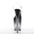 Pleaser Sandalia de Tacón STARDUST-808T Negro Transparente EU-37 / US-7