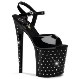 Pleaser Sandalia de Tacón STARDUST-809 Negro EU-35...