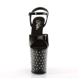 Pleaser Sandalia de Tacón STARDUST-809 Negro EU-35...