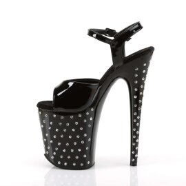 Pleaser Sandalia de Tacón STARDUST-809 Negro EU-35 / US-5