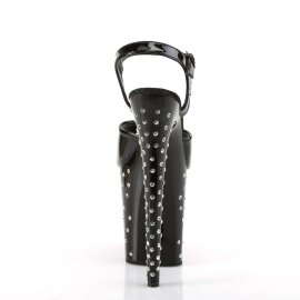 Pleaser Sandalia de Tacón STARDUST-809 Negro EU-37 / US-7