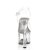 Pleaser Sandalia de Tacón TIPJAR-708-2 Plata Transparente EU-37 / US-7