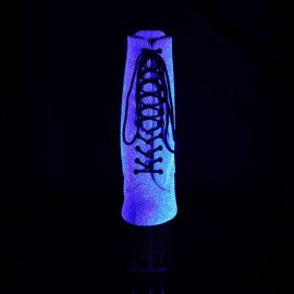 Pleaser Botín UNICORN-1020G Lila-Azul Multi...