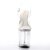 Pleaser Sandalia de Tacón XTREME-808 Plata Transparente EU-37 / US-7