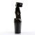 Pleaser Sandalia de Tacón XTREME-875 Negro Charol EU-37 / US-7