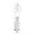 Pleaser Botín BEJEWELED-1018DM-7 Plata Transparente Metalizado EU-40 / US-10