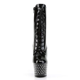 Pleaser Botín STARDUST-1020-7 Negro EU-35 / US-5