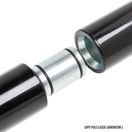 Lupit Pole Classic G2 Metalizado 45 mm 2,30 m - 2,80 m