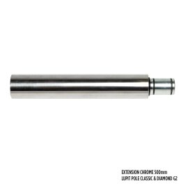 Lupit Pole G2 Extension Chrome 500 mm 42 mm