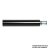 Lupit Pole G2 Extensión Recubierta en Polvo Negro de 500 mm