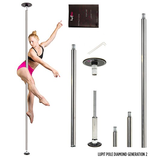 Lupit Pole Diamond G2 Metalizado
