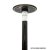 Lupit Pole Diamond G2 45 mm Recubierto en Polvo Negro 2,30 m - 2,80 m