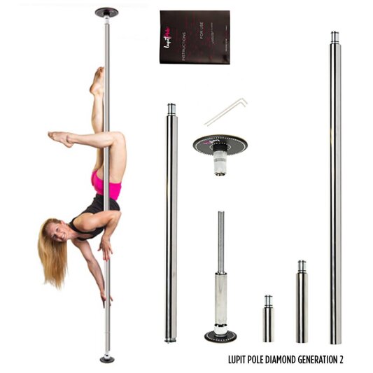 Lupit Pole Diamond G2 Acero Inoxidable