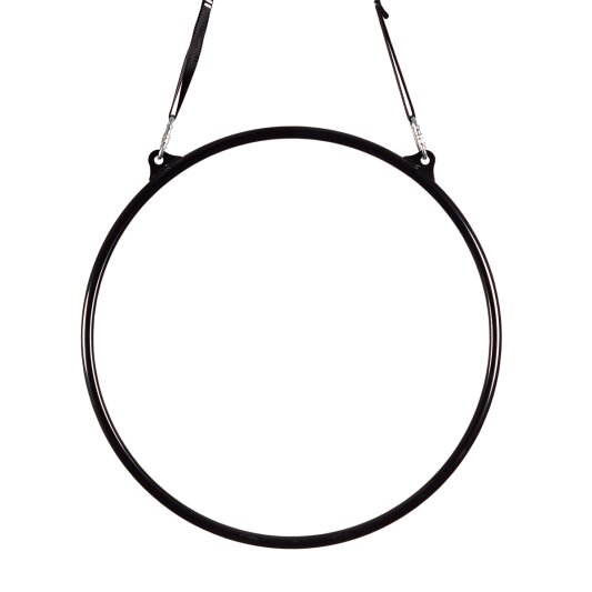 PoleSports Aro Aéreo 2-Puntos Ø 26,9 mm - Negro