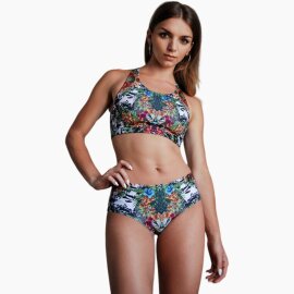 Pole Addict Pantalones Cortos Tiro Bajo Estampado Selva