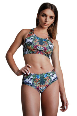Pole Addict Pantalones Cortos Tiro Bajo Estampado Selva